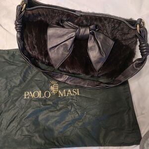 Paolo Masi mink handbag